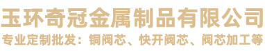 玉環奇冠金屬制品有限公司/銅快開閥芯